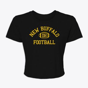 New Buffalo Ohio Football Women's Crop Top