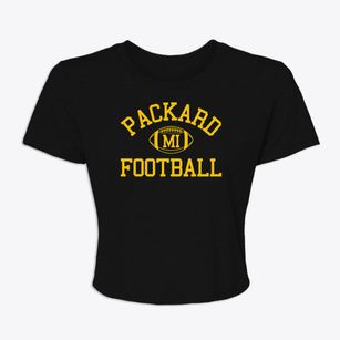 Packard Michigan Football Women's Crop Top