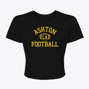 Ashton Louisiana Football Women's Crop Top