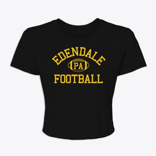 Edendale Pennsylvania Football Women's Crop Top