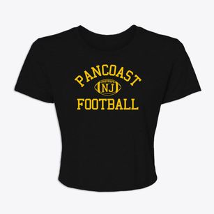 Pancoast New Jersey Football Women's Crop Top
