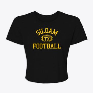 Siloam Texas Football Women's Crop Top