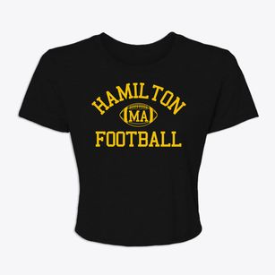 Hamilton Massachusetts Football Women's Crop Top