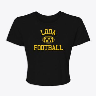Loda West Virginia Football Women's Crop Top