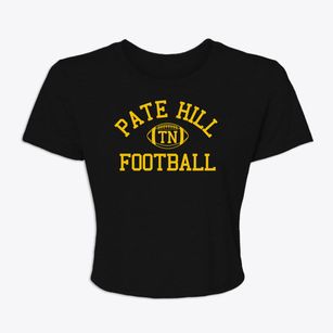 Pate Hill Tennessee Football Women's Crop Top