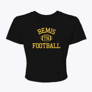 Bemis Tennessee Football Women's Crop Top