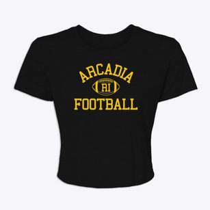 Arcadia Rhode Island Football Women's Crop Top