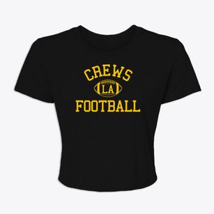 Crews Louisiana Football Women's Crop Top