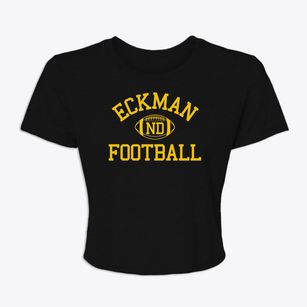 Eckman North Dakota Football Women's Crop Top