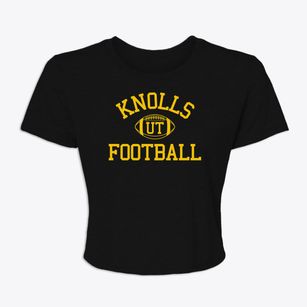 Knolls Utah Football Women's Crop Top