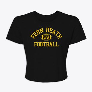 Fern Heath Washington Football Women's Crop Top