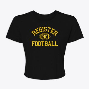 Register North Carolina Football Women's Crop Top