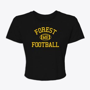 Forest Maine Football Women's Crop Top