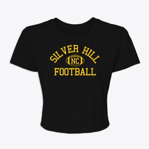 Silver Hill North Carolina Football Women's Crop Top