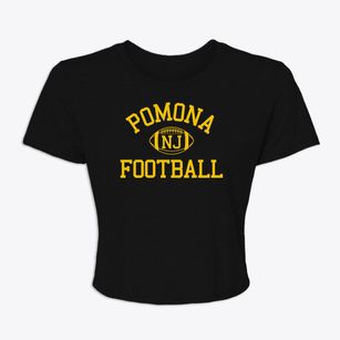 Pomona New Jersey Football Women's Crop Top