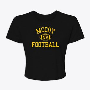 Mccoy Nevada Football Women's Crop Top