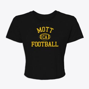 Mott California Football Women's Crop Top