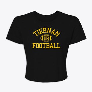 Tiernan Oregon Football Women's Crop Top