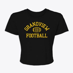Grandview Colorado Football Women's Crop Top