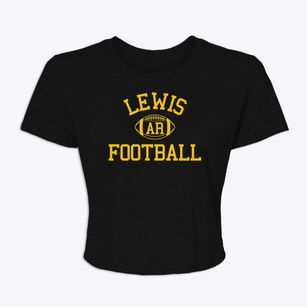 Lewis Arkansas Football Women's Crop Top