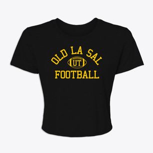 Old La Sal Utah Football Women's Crop Top