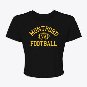 Montford Virginia Football Women's Crop Top
