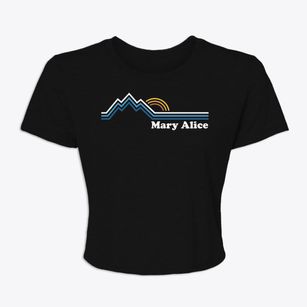 Mary Alice Kentucky Mountain View Women's Crop Top