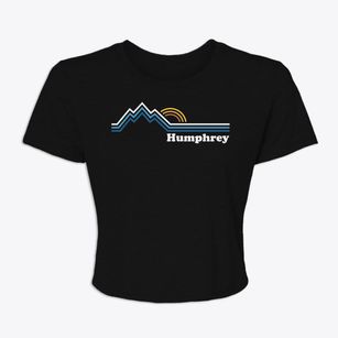 Humphrey Washington Mountain View Women's Crop Top