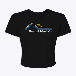 Mount Moriah Tennessee Mountain View Women's Crop Top