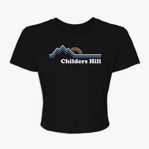 Childers Hill Tennessee Mountain View Women's Crop Top