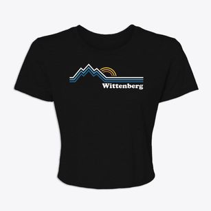 Wittenberg Pennsylvania Mountain View Women's Crop Top
