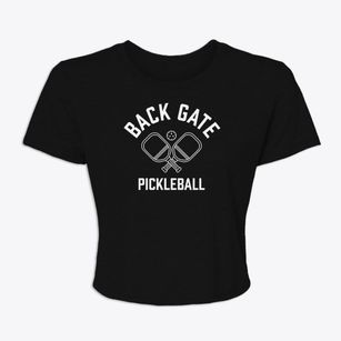 Back Gate Arkansas Pickleball Women's Crop Top