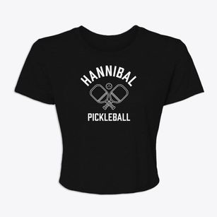 Hannibal Ohio Pickleball Women's Crop Top