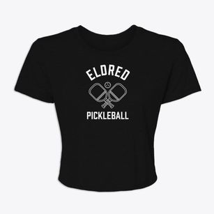 Eldred Illinois Pickleball Women's Crop Top