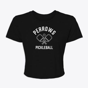 Perrows Virginia Pickleball Women's Crop Top