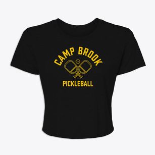 Camp Brook Vermont Pickleball Women's Crop Top