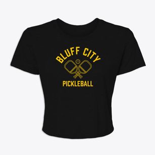 Bluff City Illinois Pickleball Women's Crop Top
