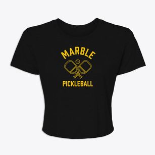 Marble Arkansas Pickleball Women's Crop Top