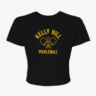 Kelly Hill West Virginia Pickleball Women's Crop Top