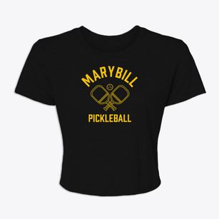 Marybill West Virginia Pickleball Women's Crop Top