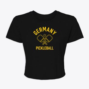 Germany Georgia Pickleball Women's Crop Top