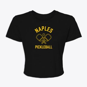 Naples Idaho Pickleball Women's Crop Top