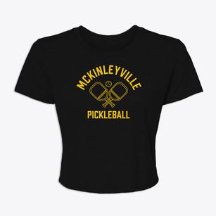 Mckinleyville West Virginia Pickleball Women's Crop Top