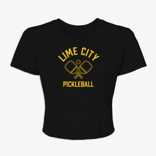Lime City Ohio Pickleball Women's Crop Top