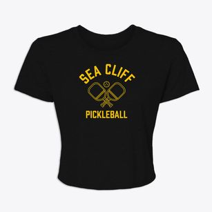Sea Cliff New York Pickleball Women's Crop Top