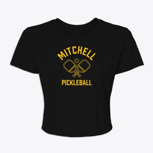 Mitchell Colorado Pickleball Women's Crop Top