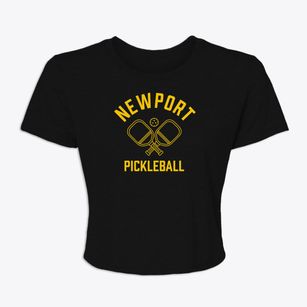Newport Texas Pickleball Women's Crop Top
