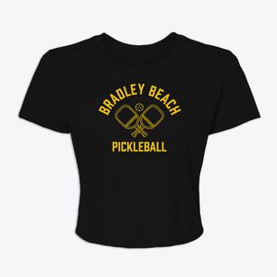 Bradley Beach New Jersey Pickleball Women's Crop Top