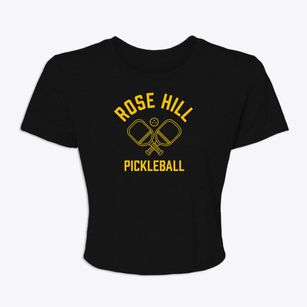 Rose Hill Kansas Pickleball Women's Crop Top