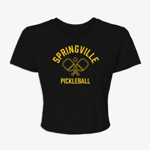 Springville Virginia Pickleball Women's Crop Top
